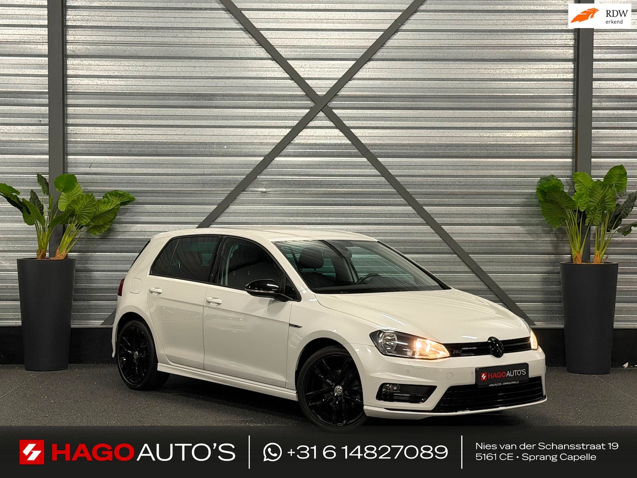 Volkswagen Golf - 1.2 TSI R-Line DSG 110-PK/CRUISE/CLIMATE/PDC/STOEL+STUURVERW/12-MND-GARANTIE - AutoWereld.nl