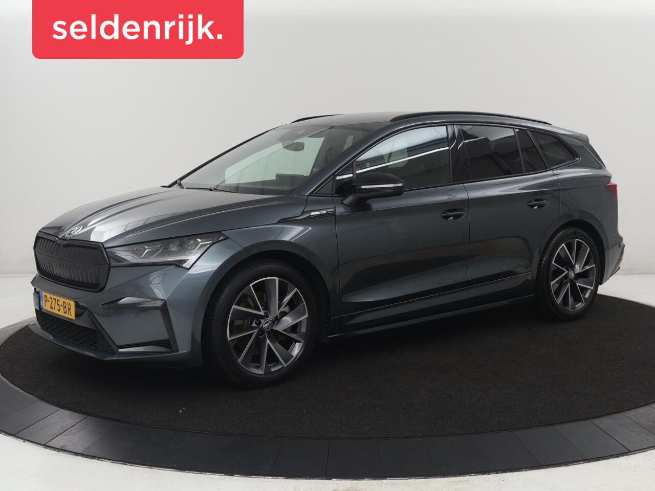 Skoda Enyaq iV - 80 | SOH 89,1% | Leder/alcantara | Stuur/stoel verwarming | Adaptive cruise | Carplay | Sf - AutoWereld.nl