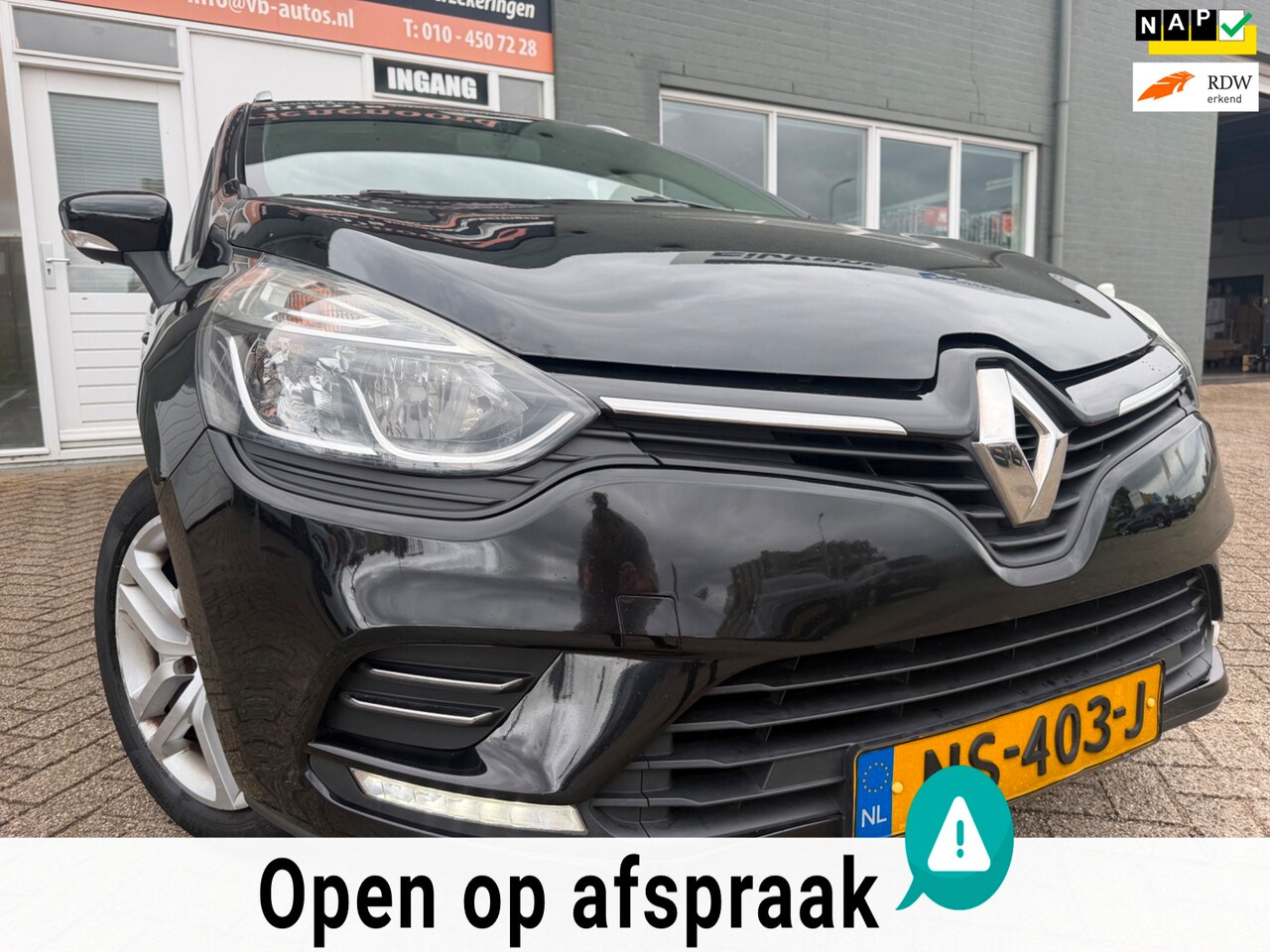 Renault Clio Estate - 0.9 TCe Zen van 2de Eigenaar met navigatie en bluetooth telefoon / media en cruise control - AutoWereld.nl