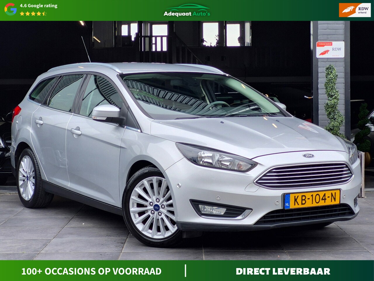 Ford Focus Wagon - 1.5 Titanium|1e eig|NAP|AUT|Cruise|Airco - AutoWereld.nl