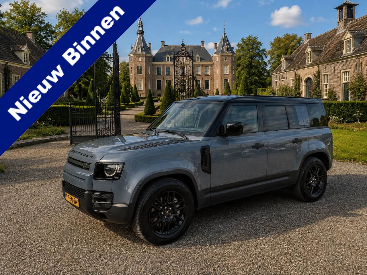Land Rover Defender 110 - 3.0 P400 110 X-Dynamic S 5 Persoons Luchtvering Trekhaak LED Camera Urban 19'' - AutoWereld.nl