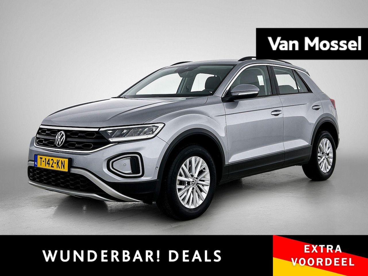 Volkswagen T-Roc - 1.0 TSI Life | 110 PK | | Airco | Adaptive Cruise Control | Lane Assist | Parkeersensoren - AutoWereld.nl