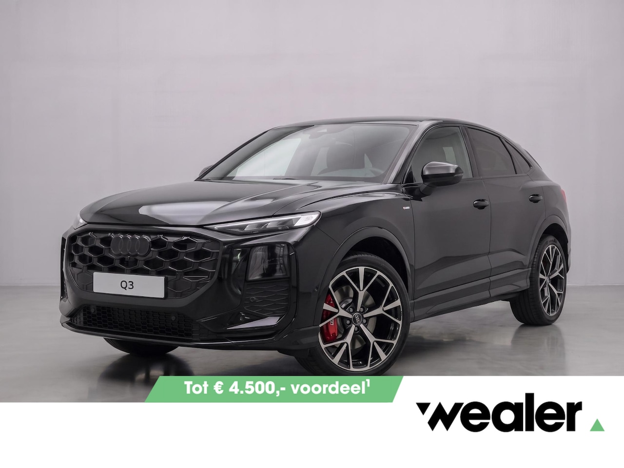 Audi Q3 Sportback - S edition e-hybrid 200 kW / 272 PK Sportback 6 ver Sportstoelen / Keyless entry / Parkeera - AutoWereld.nl