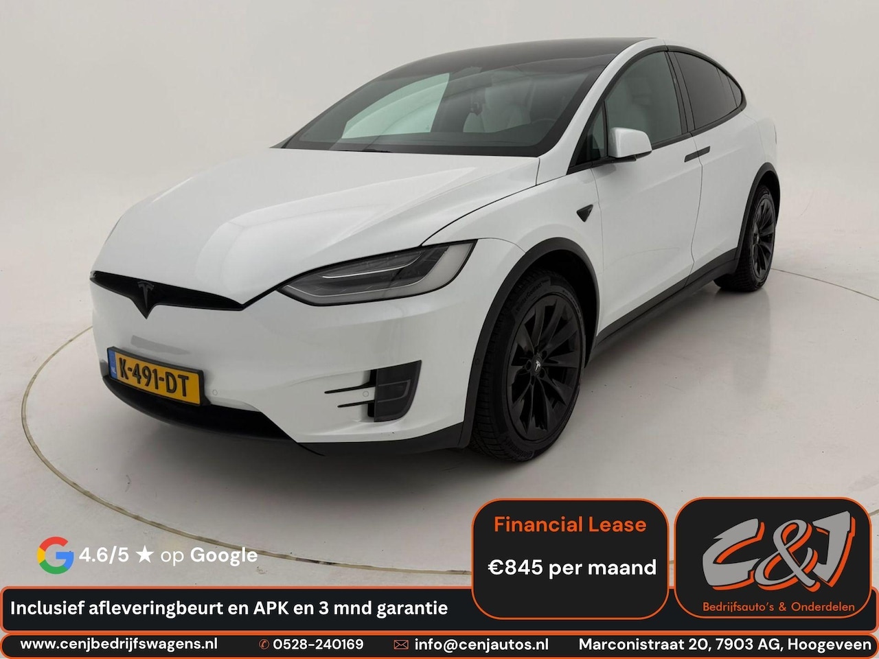Tesla Model X - Long Range Raven l Dual Motor l AWD l 100KWh l MARGE l LEASE mogelijk - AutoWereld.nl