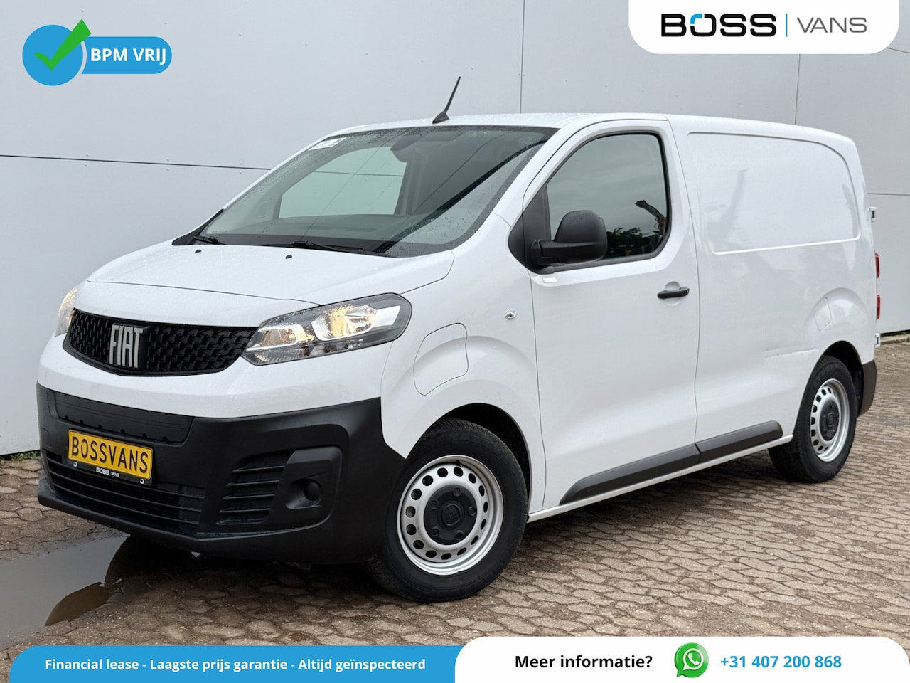 Fiat E-Scudo - 50 kWh 136PK Elektrisch! L1 223km WLTP 94,9% (SOH) Snelladen Climate control Cruise contro - AutoWereld.nl