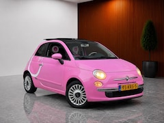 Fiat 500 - 1.2 Rosa AUTOMAAT (SCHUIF/KANTEL PANORAMADAK, NIEUWE APK, ELEKT RAMEN, GETINTE RUITEN, NL