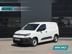 Citroën Berlingo - 1.5 BlueHDI Club 100pk - Cruise - Airco - Bluetooth - Vloerplaat - Rijklaar