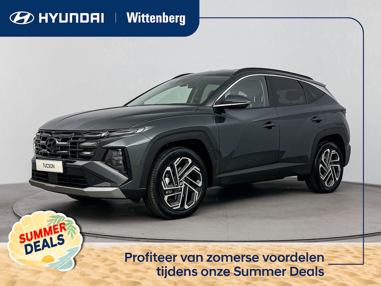 Hyundai Tucson - 1.6 T-GDI PHEV Premium | Apple Carplay/Android Auto | Lichtmetalen velgen 19" | Navigaties - AutoWereld.nl