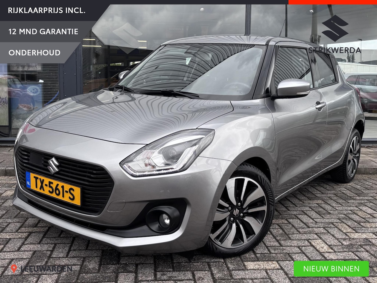 Suzuki Swift - 1.2 Stijl Smart Hybrid Clima/Carplay/Cruise - AutoWereld.nl