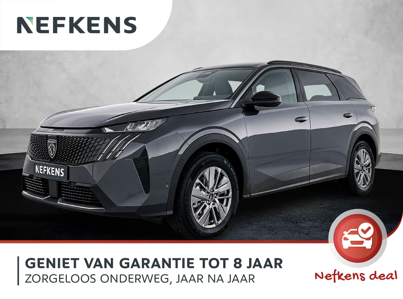 Peugeot 5008 - 1.2 Hybrid 145pk Allure 7p Automaat | 360 Camera | Navigatie | Stoelverwarming | Alarmklas - AutoWereld.nl