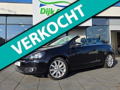 Volkswagen Golf Cabriolet - 1.4 TSI Automaat – Elektrische kap – Leder – NAP – Comfort – Zomerauto –