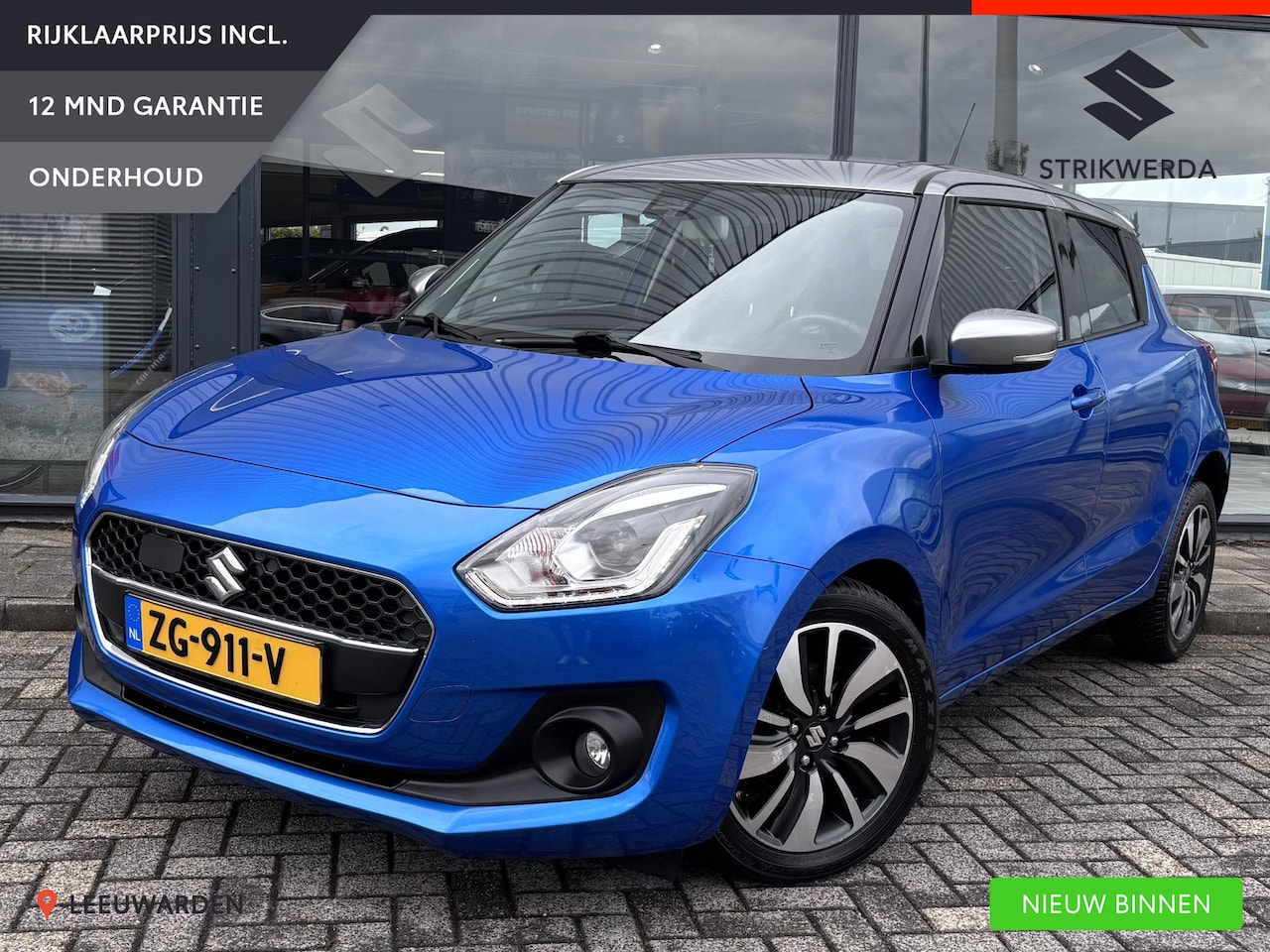Suzuki Swift - 1.2 Stijl Smart Hybrid Clima/Carplay/Cruise - AutoWereld.nl
