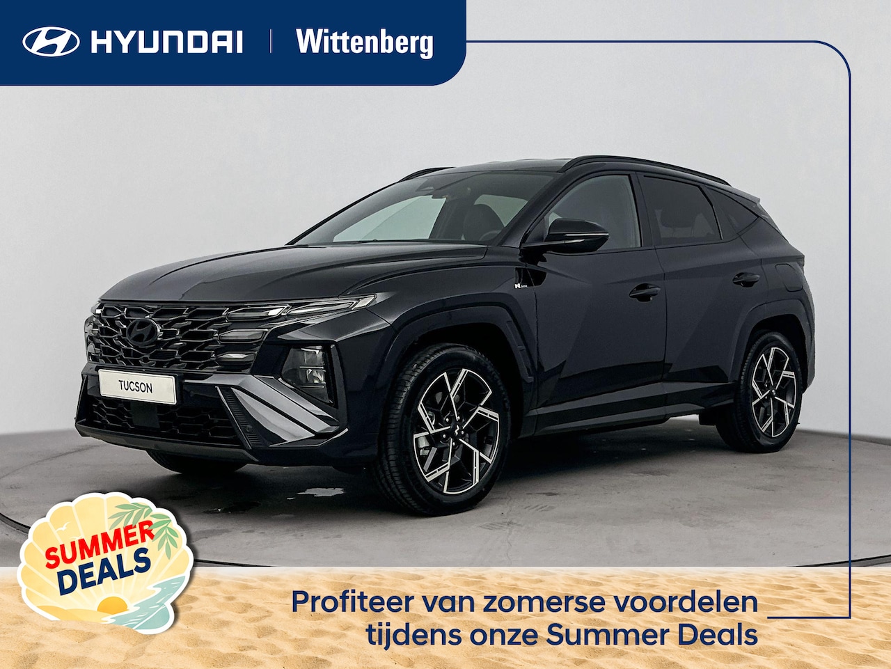 Hyundai Tucson - 1.6 T-GDI PHEV N Line Business | Apple Carplay/Android Auto | Lichtmetalen velgen 5-spaaks - AutoWereld.nl