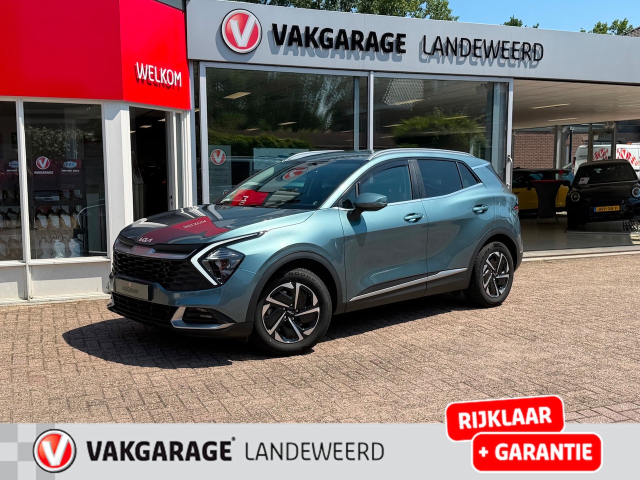 Kia Sportage - 1.6 T-GDi Hybrid DynamicLine 1.6 T-GDi Hybrid DynamicLine, navi, camera, leder, garantie - AutoWereld.nl
