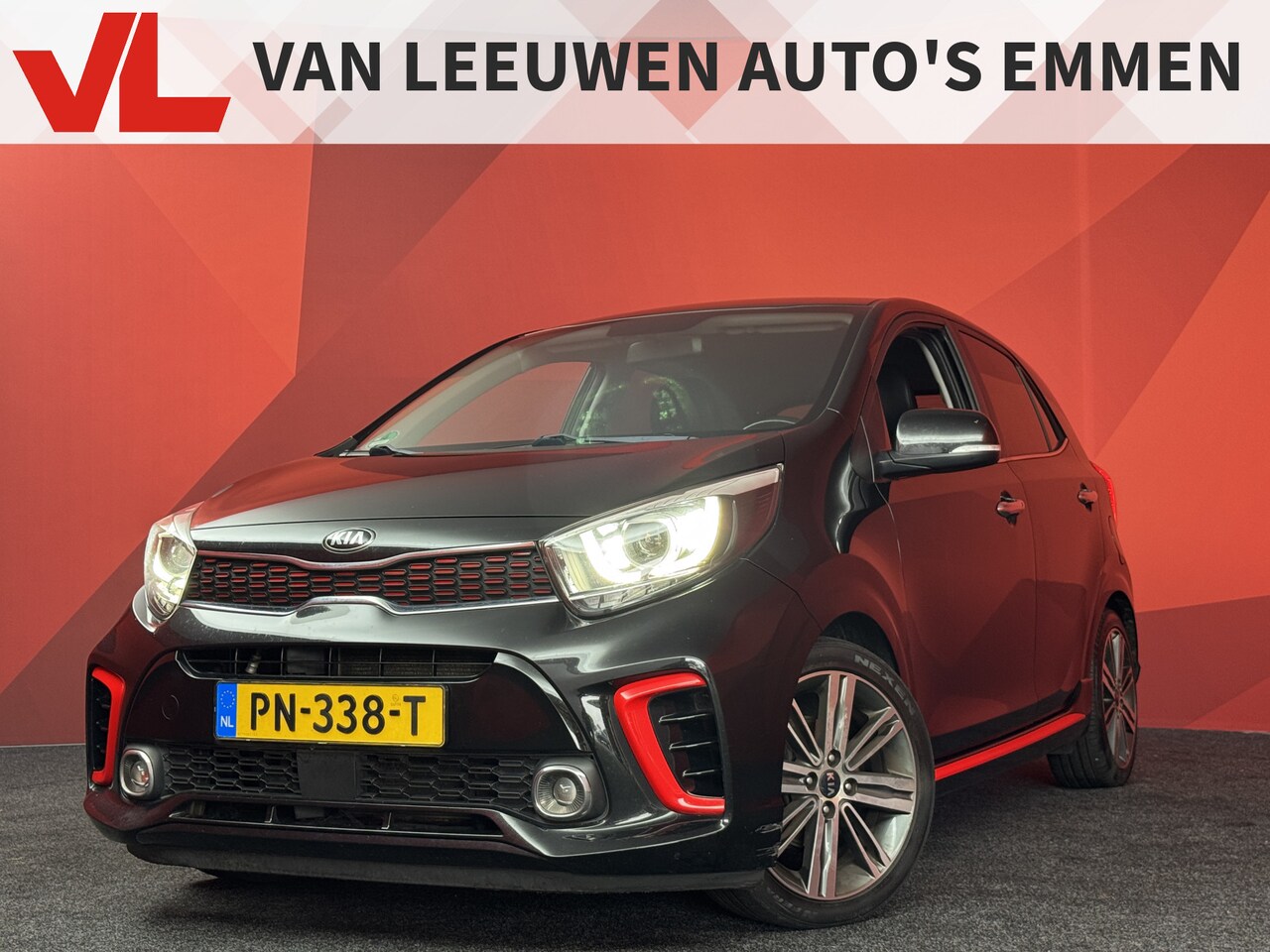 Kia Picanto - 1.2 CVVT GT-Line  | Navigatie | Stoel/Stuur Ver.w | APK 18-08-2027 - AutoWereld.nl