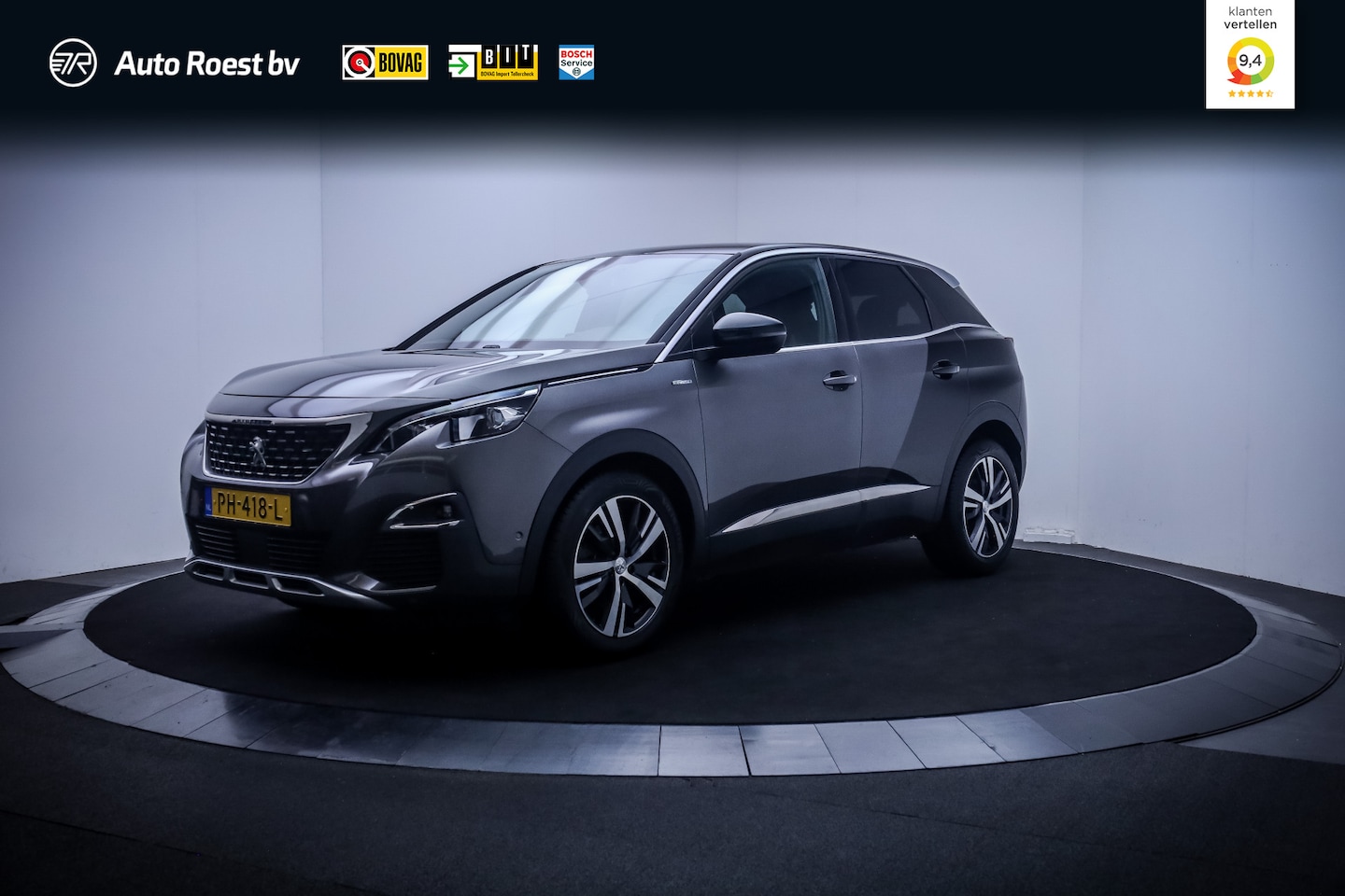 Peugeot 3008 - 1.6T 165pk Aut.GT Line FULL LED | CAMERA | CARPLAY | BLINDSPOT | NAVI | DAB | PDC V+A | LM - AutoWereld.nl