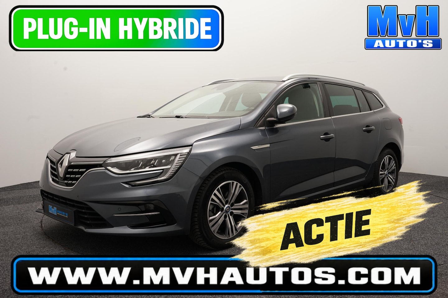 Renault Mégane E-Tech - Estate 1.6 PHEV 160 Intens|CAM|SOH89%| - AutoWereld.nl