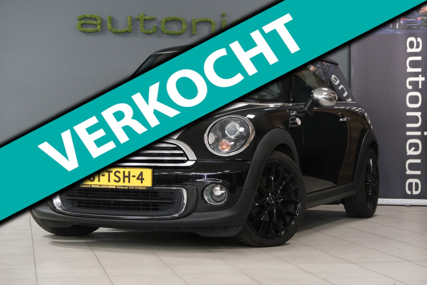 MINI One - Mini 1.6 Business Line Zwart/Zwart - AutoWereld.nl