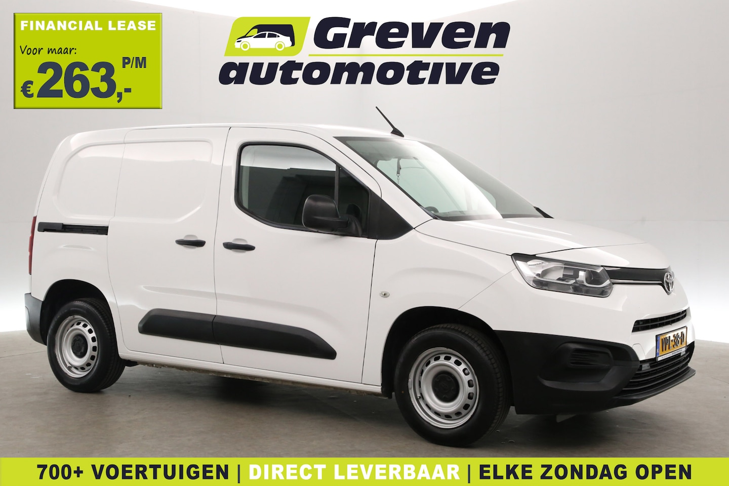 Toyota ProAce City - 1.2 Turbo 111PK | Benzine | Airco | Trekhaak | Parkeersens. - AutoWereld.nl