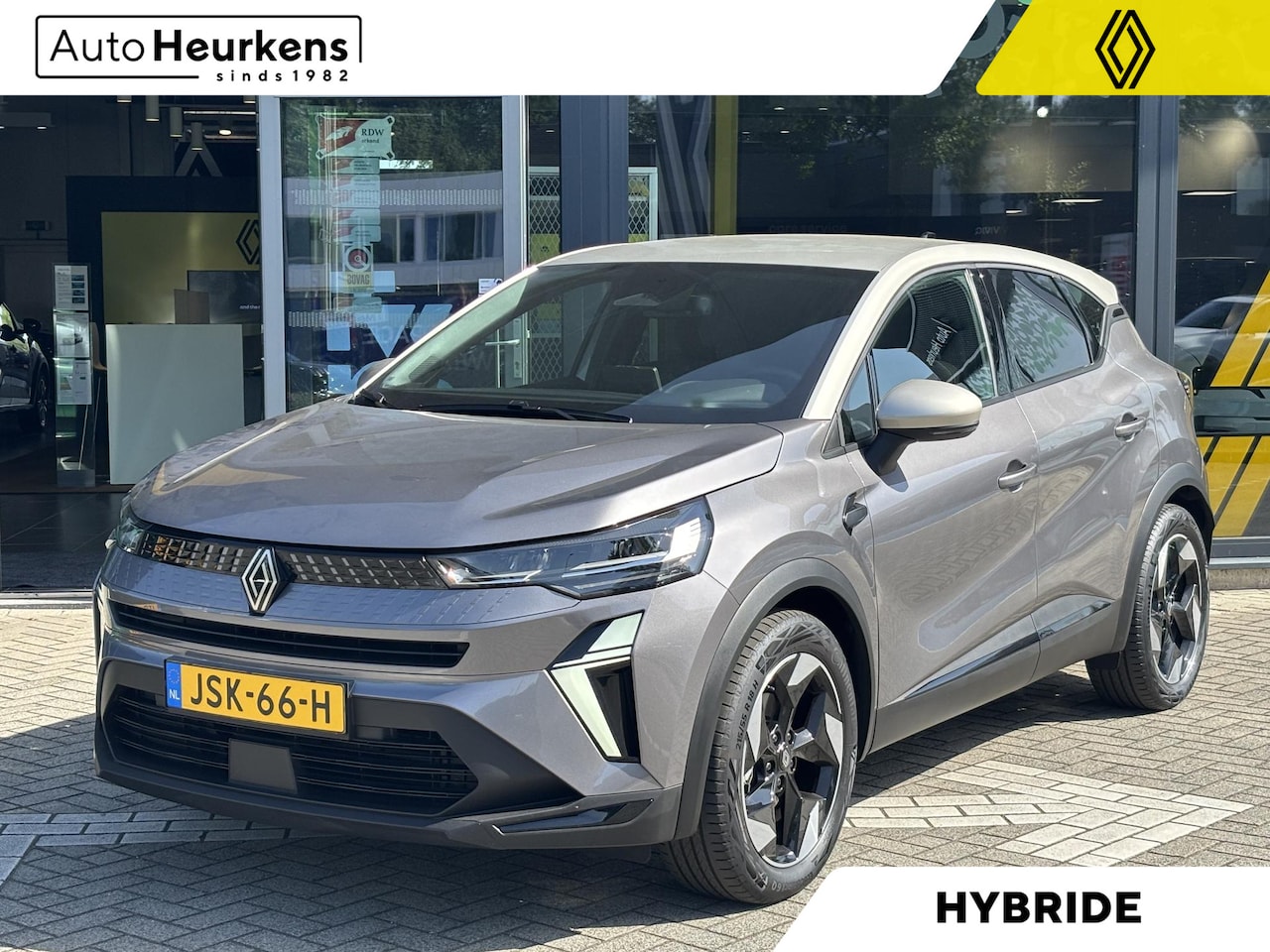 Renault Captur - E-Tech Full Hybrid 145 Techno l AUTOMAAT l TWO-TONE l draadloze telefoonoplader | - AutoWereld.nl