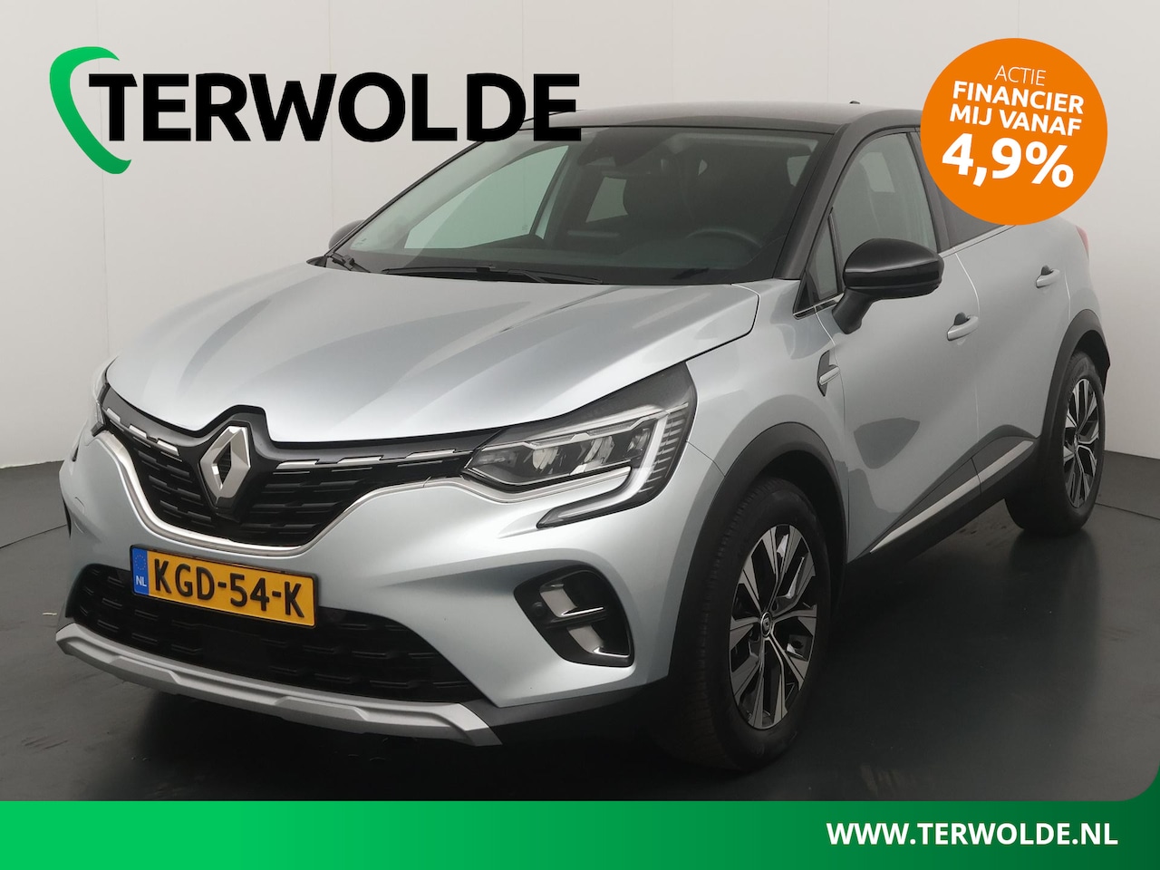 Renault Captur - E-Tech full hybrid 145 techno | Groot Navi | Parkeercamera | - AutoWereld.nl