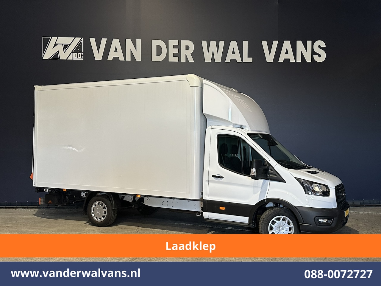 Ford Transit - 2.0 TDCI 155pk Bakwagen 226cm Hoog Laadklep Fabrieksgarantie Euro6 Airco | 1080kg laadverm - AutoWereld.nl