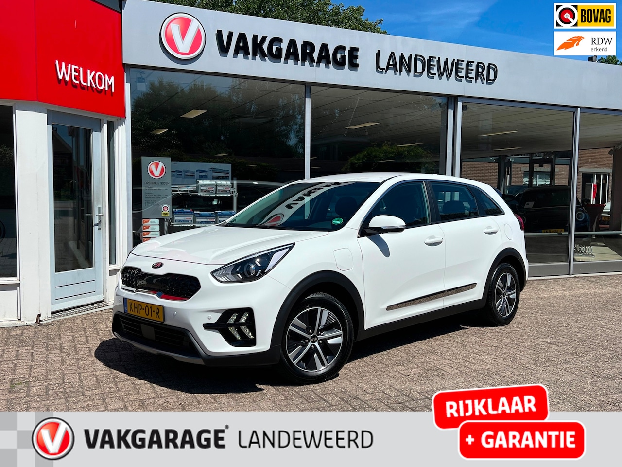 Kia Niro - 1.6 GDi Plug-in hybrid, Trekhaak, Navi, Cruise, garantie tot 2029 - AutoWereld.nl