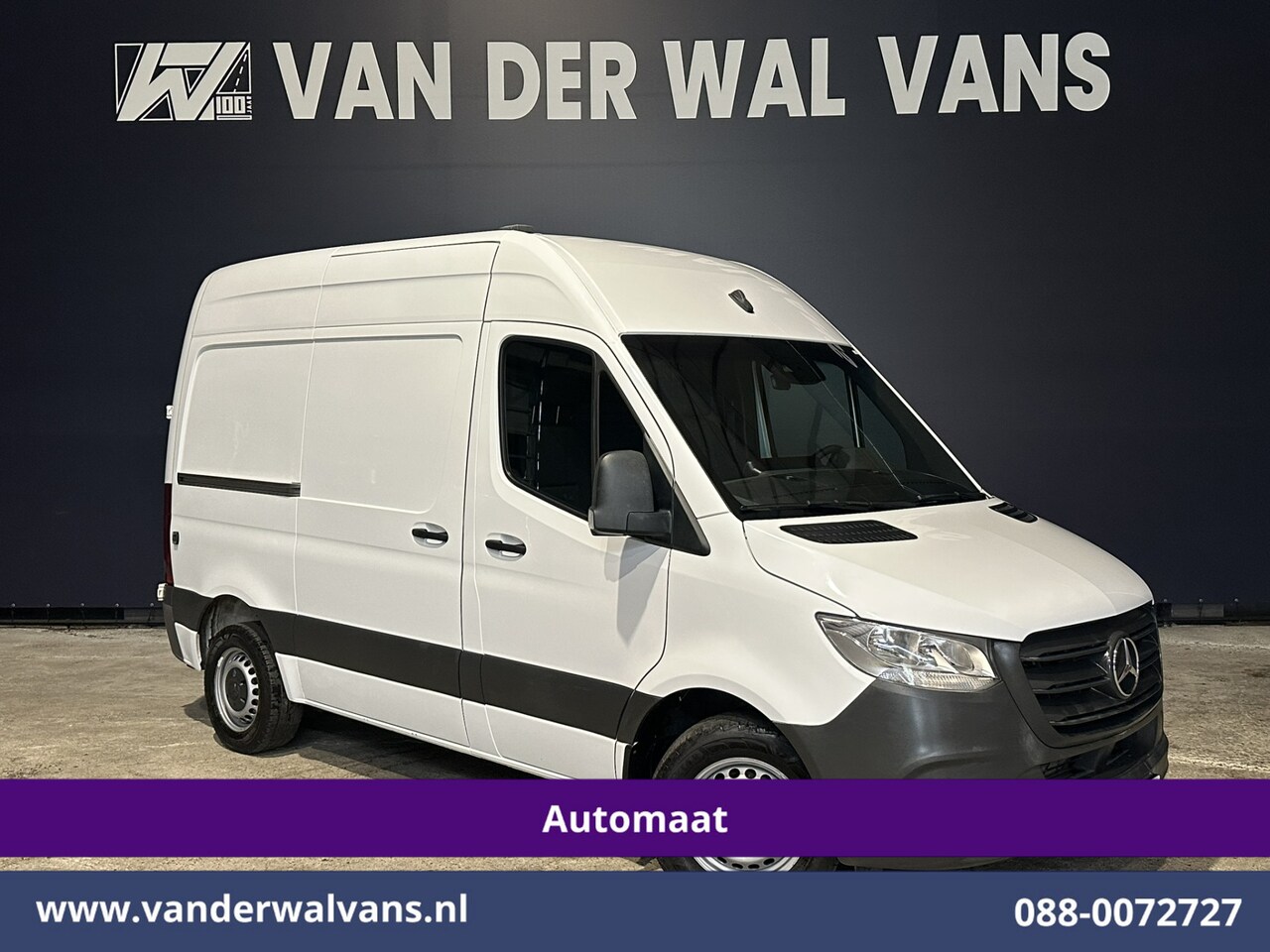 Mercedes-Benz Sprinter - 314 CDI 143pk Automaat L1H2 Euro6 Airco | Camera | Navigatie | Apple Carplay | Chauffeurss - AutoWereld.nl