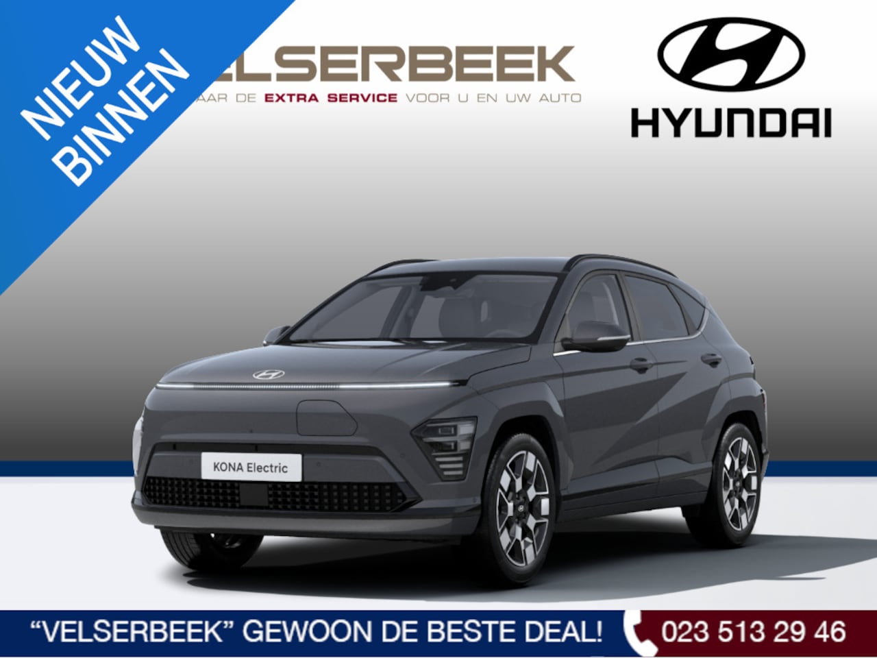 Hyundai Kona Electric - Premium 64.8 kWh Premium 64.8 kWh - AutoWereld.nl