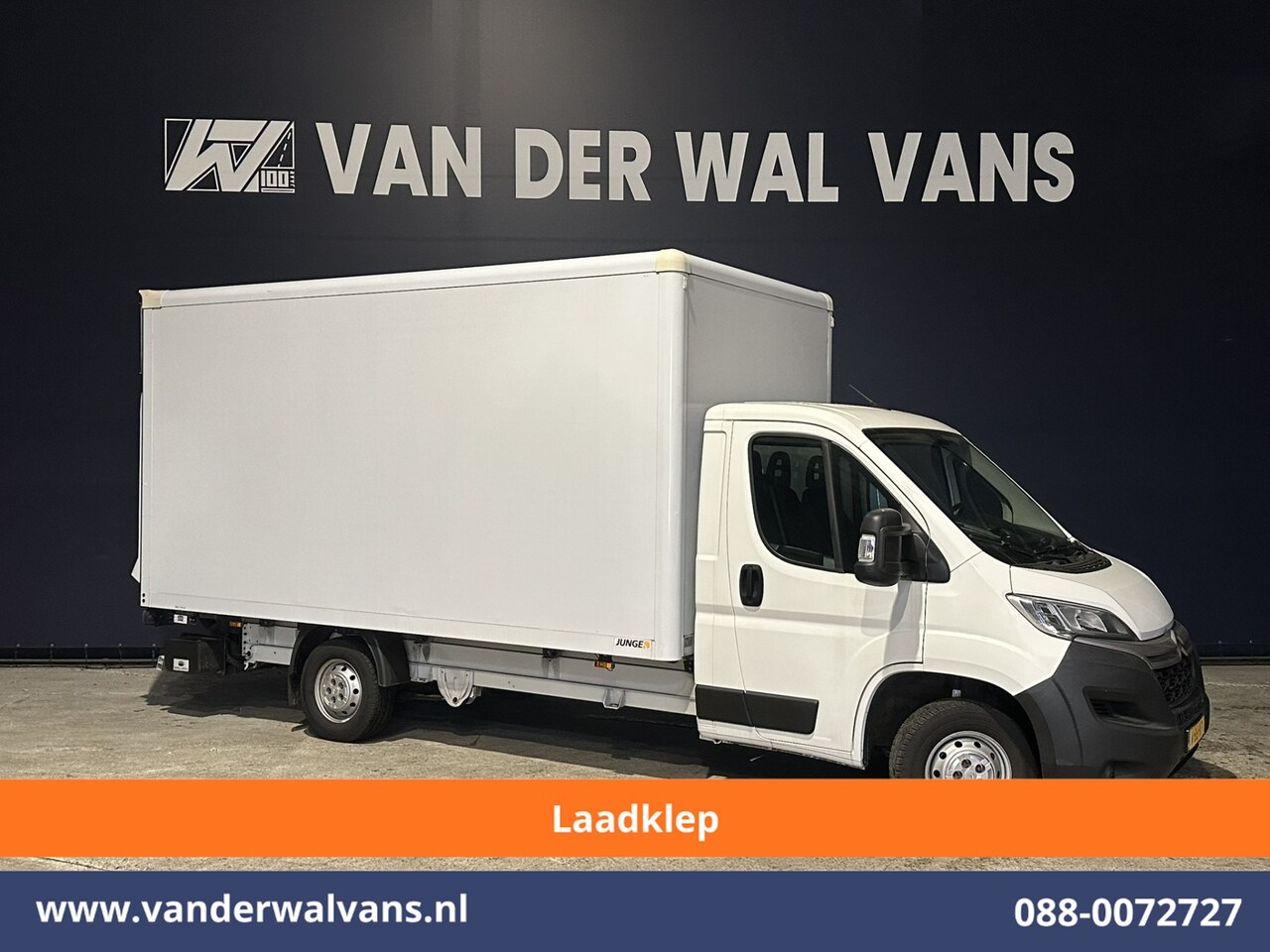 Citroën Jumper - 2.2 BlueHDi 141pk Bakwagen 436cm Lang Laadklep Euro6 Airco | 1075kg laadvermogen Bijrijder - AutoWereld.nl