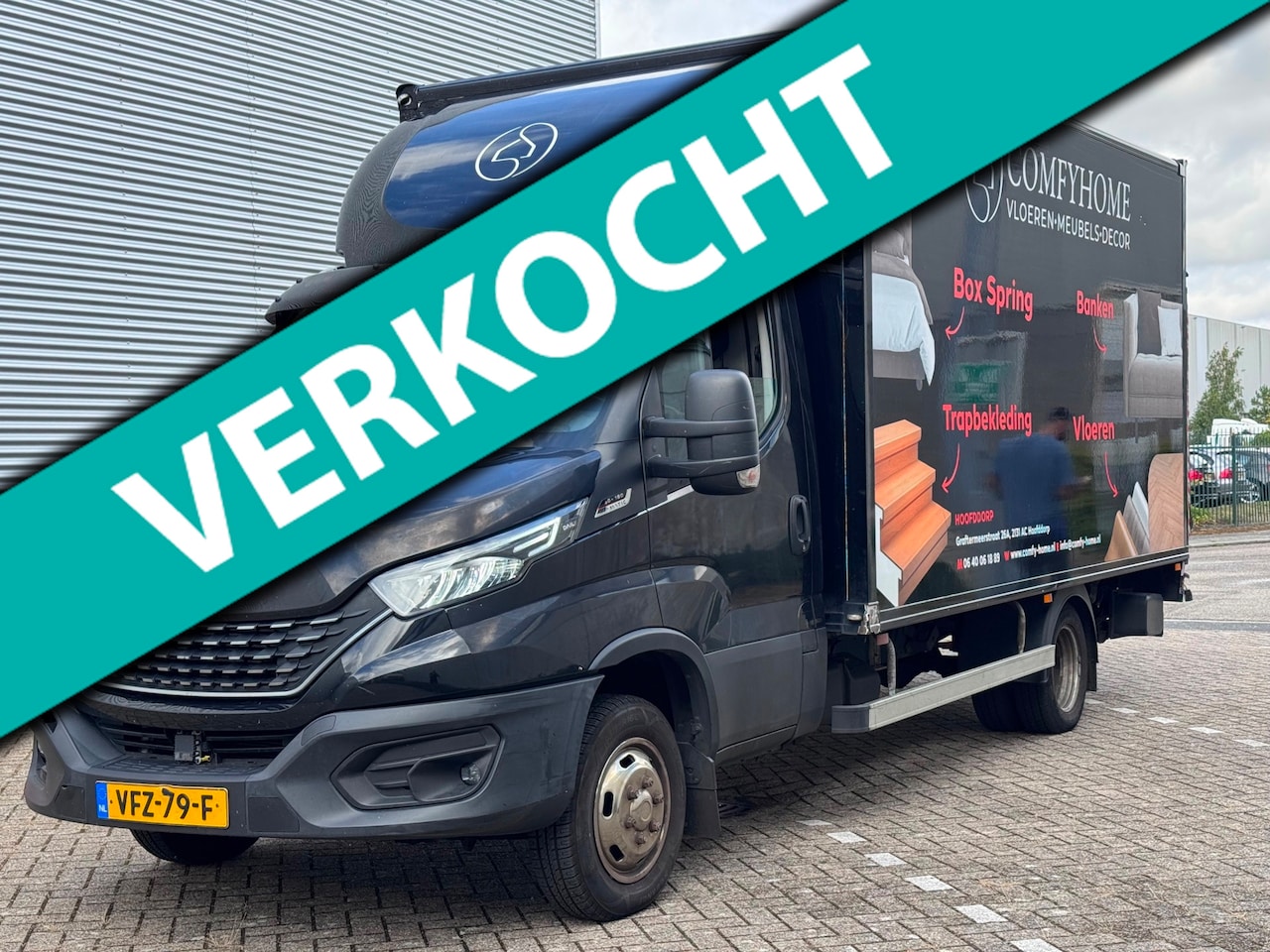 Iveco Daily - Automaat | 3 Persoons | Camera | Laadklep Hollandia | Airco | Eektrische spiegels - AutoWereld.nl