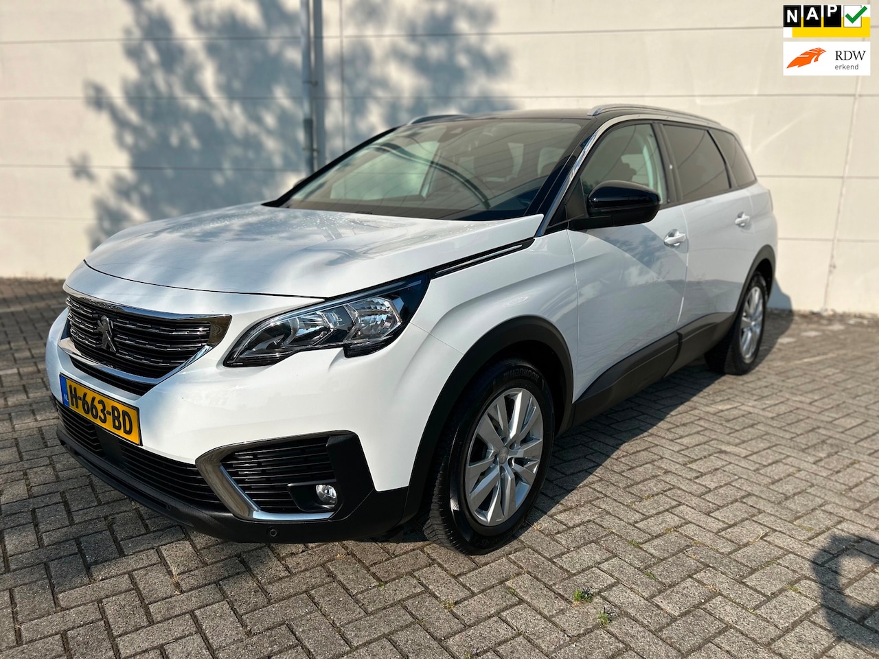 Peugeot 5008 - 1.2 PureTech Blue Lease Executive Avantage Automaat Camera 7 Persoons NL-Auto Apk 02-2028 - AutoWereld.nl