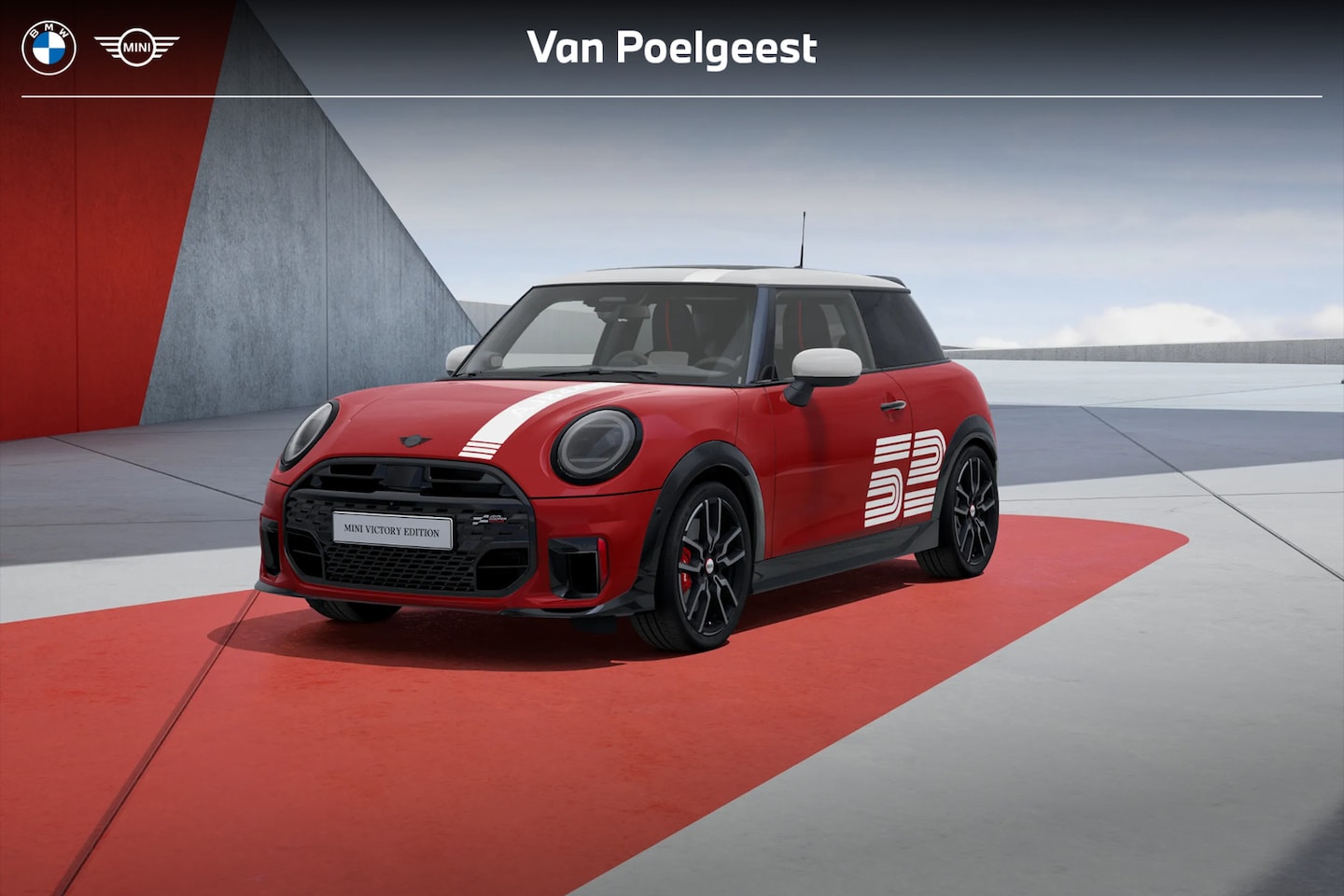 MINI 3-Deurs - Cooper 2.0 Victory Edition |18 Inch John Cooper Works Lap Spoke two-tone met sportbanden - AutoWereld.nl