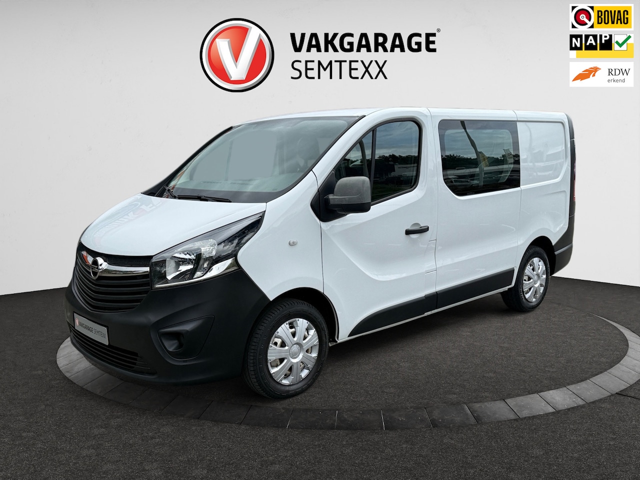 Opel Vivaro - 1.6 CDTI L1H1 DC Edition | Airco | Cruise | Armsteun | IsoFix | Origineel Nederlandse Bus - AutoWereld.nl
