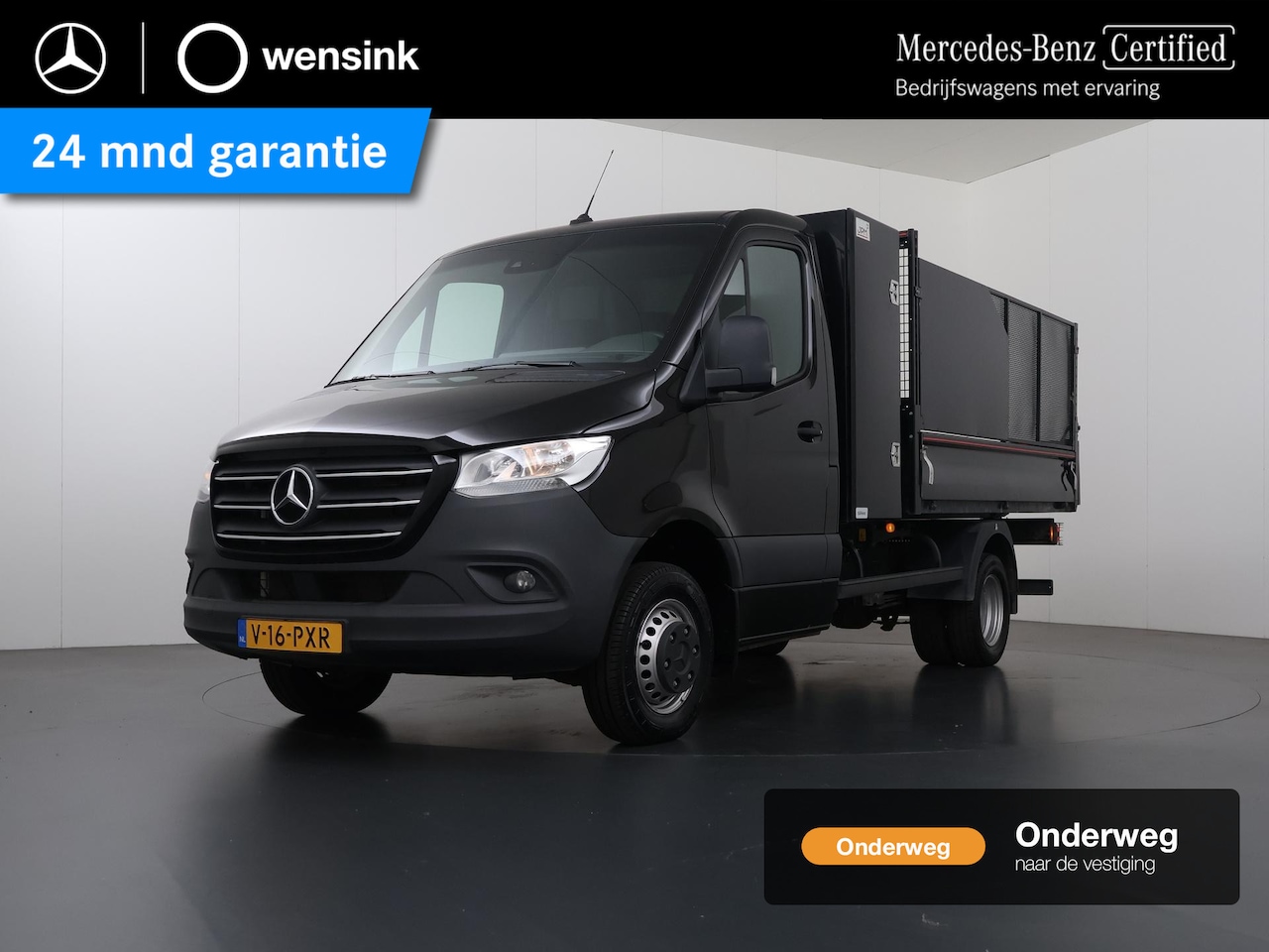 Mercedes-Benz Sprinter - 515 CDI | L2 | KIPPER 2-ZIJDIG | 3500 KG TREKHAAK | 3-ZITS | DUBBELLUCHT | AIRCO | CRUISE - AutoWereld.nl