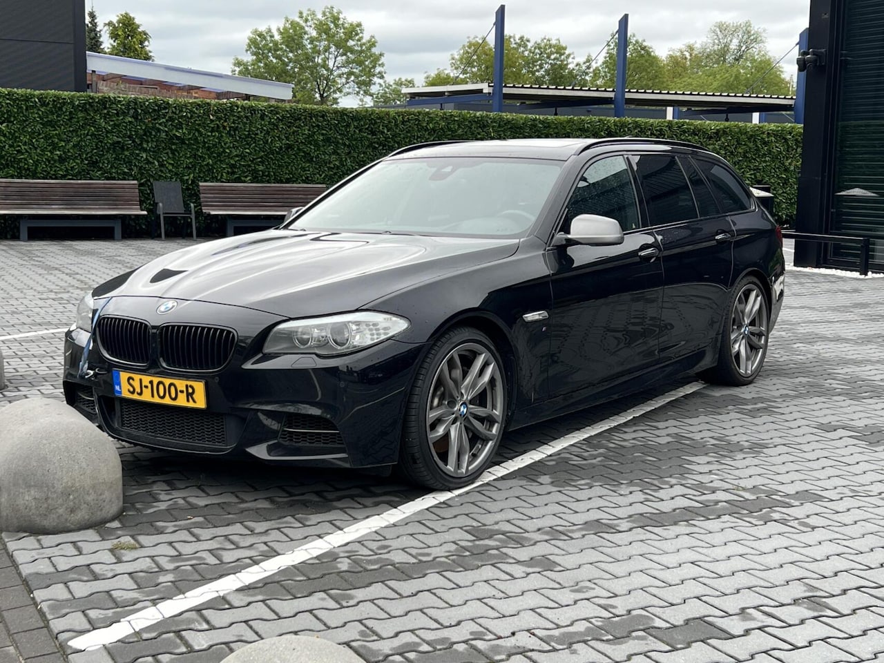 BMW 5-serie Touring - M550xd M550xd, EURO 6, PANORAMADAK, LEDER, HUD, CLIMATE CONTROL, CRUISE CONTROL, STOELVERWARMING, - AutoWereld.nl