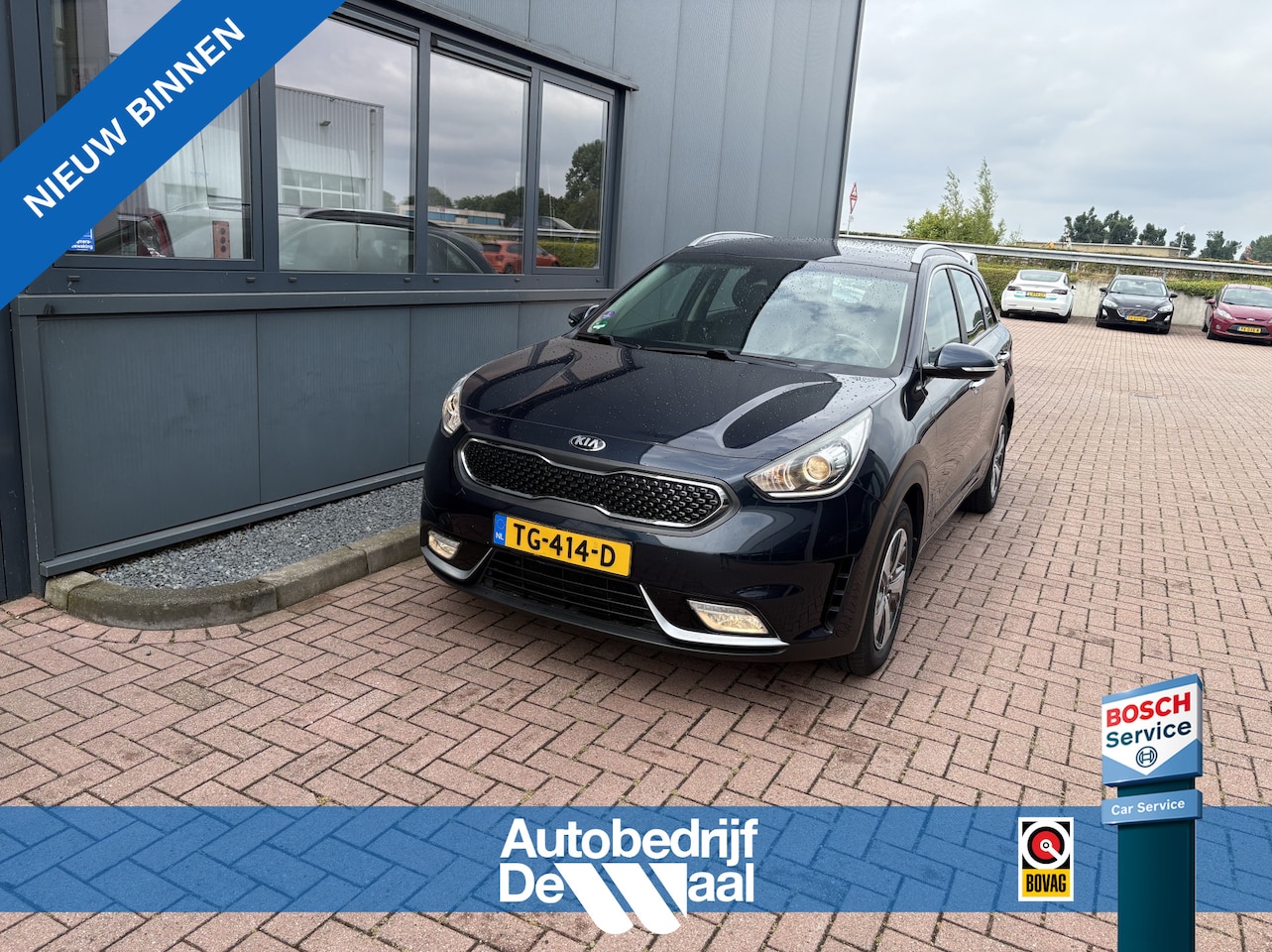 Kia Niro - 1.6 GDi Hybrid Automaat DynamicLine CAMERA/CARPLAY/CLIMA/CRUISE/PDC - AutoWereld.nl