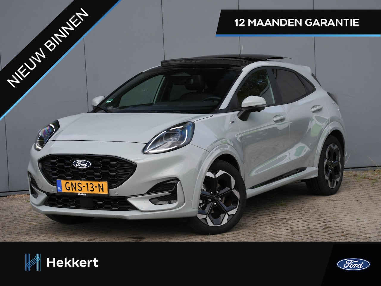 Ford Puma - ST-Line X 1.0 EcoBoost Hybrid 125pk Automaat PANO-DAK | 360 CAMERA | ADAP. CRUISE | DODE H - AutoWereld.nl