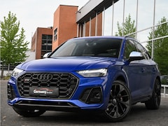 Audi Q5 SQ5 Sportback - 3.0TDI 342 pk Quattro Ultra Blauw Luchtvering Pano Carbon 360Cam B&O Sfeerverl Trekh