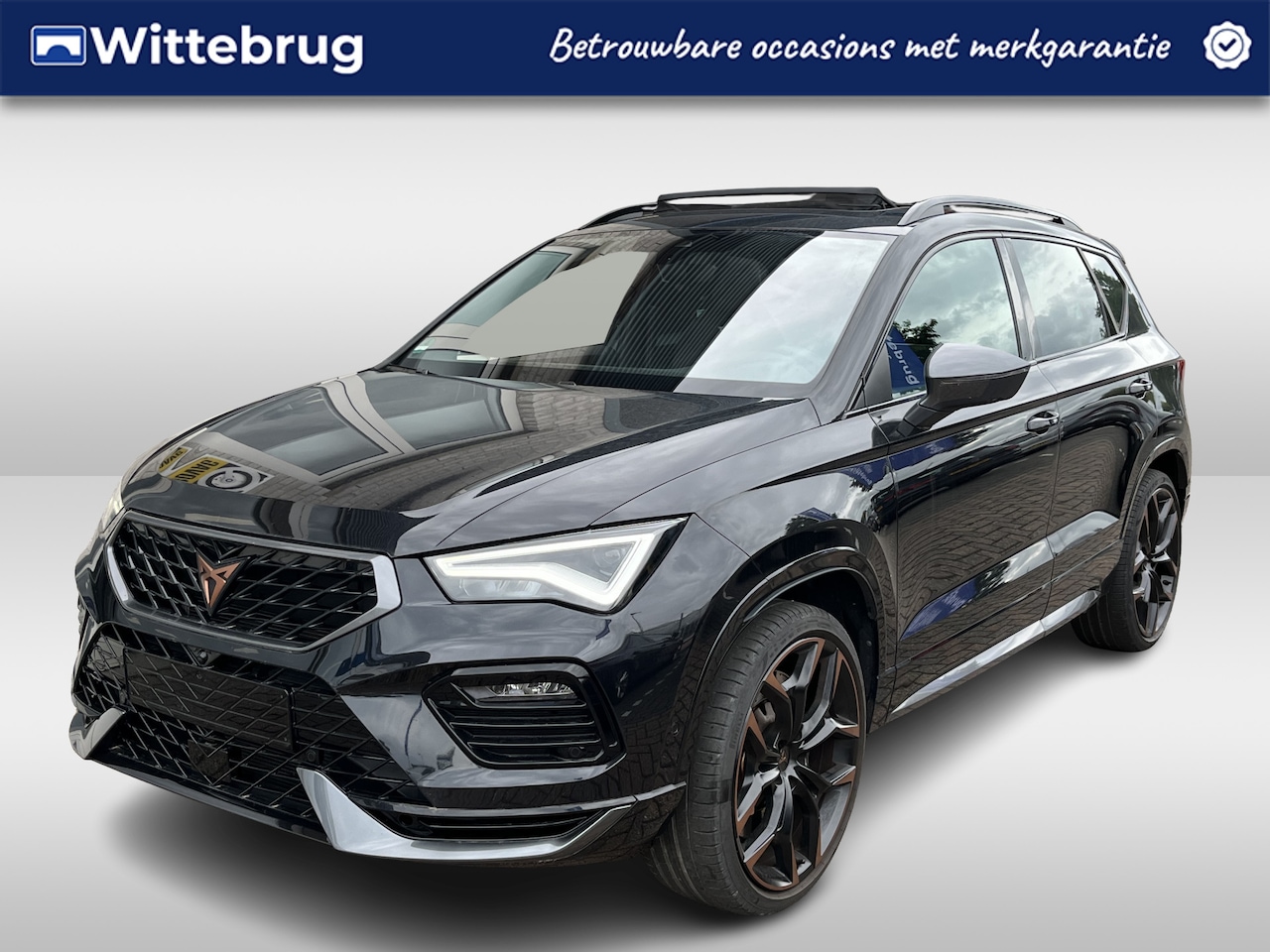 CUPRA Ateca - 2.0 TSI 4DRIVE Limited Edition / 300 PK/ AUTOMAAT/ PANODAK/ TREKHAAK/ KEYLESS/ FULL LINK/ - AutoWereld.nl