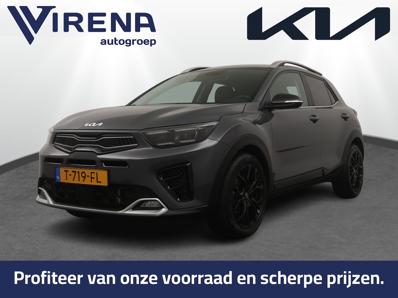 Kia Stonic - 1.0 T-GDi MHEV GT-Line - Stoel/Stuurwielverwarming - Achteruitrijcamera - Climate Control - AutoWereld.nl