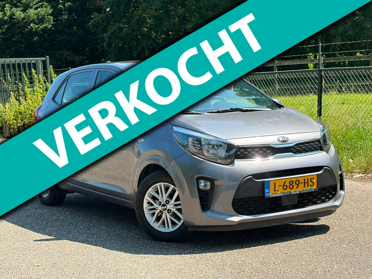 Kia Picanto - 1.0 DPi DynamicLine /Automaat/Carplay/Camera/ - AutoWereld.nl
