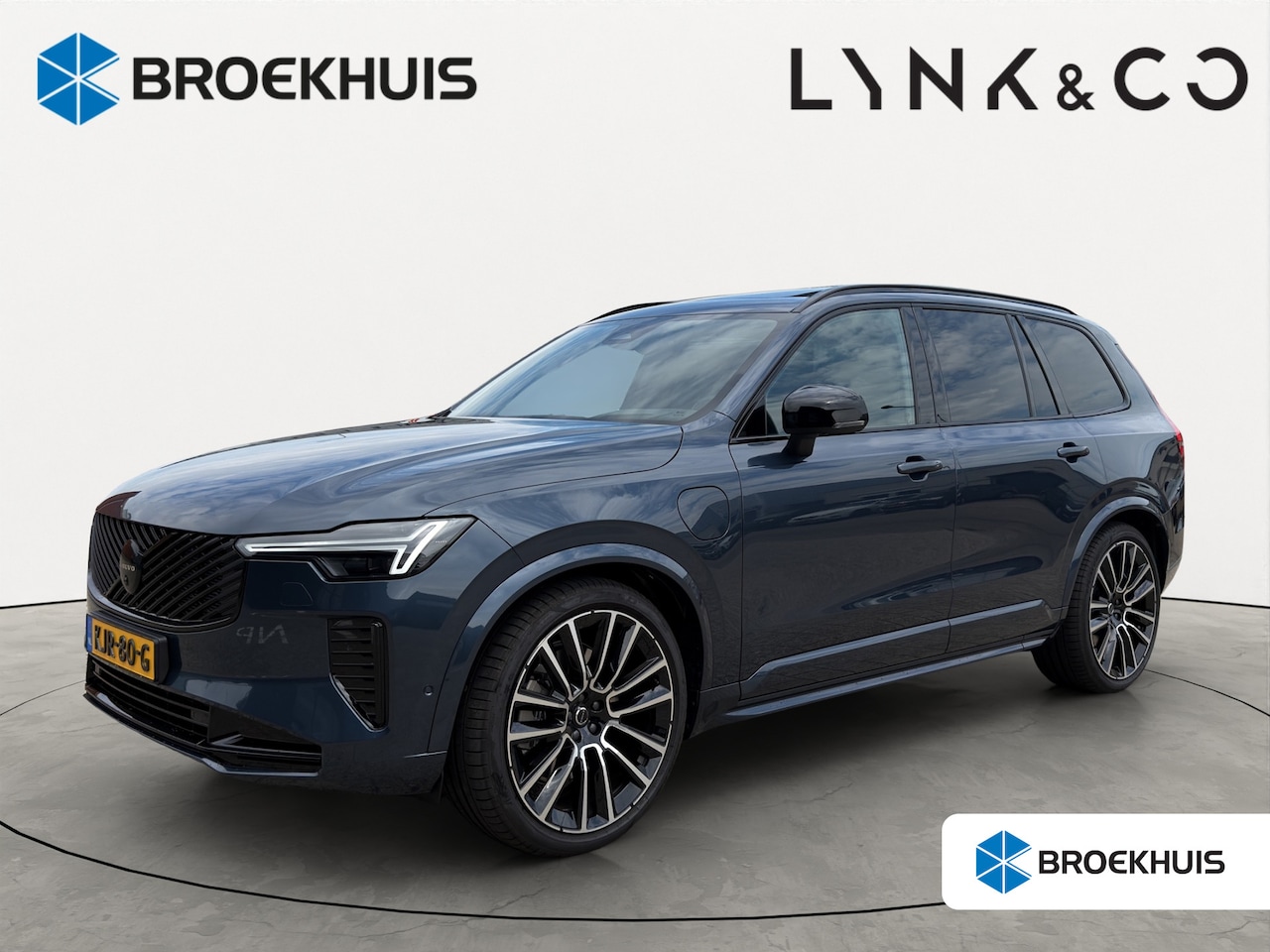 Volvo XC90 - 2.0 T8 Plug-in hybrid AWD Ultra Black Ed. Exec. | Stoel ventilatie en verwarming | Panoram - AutoWereld.nl