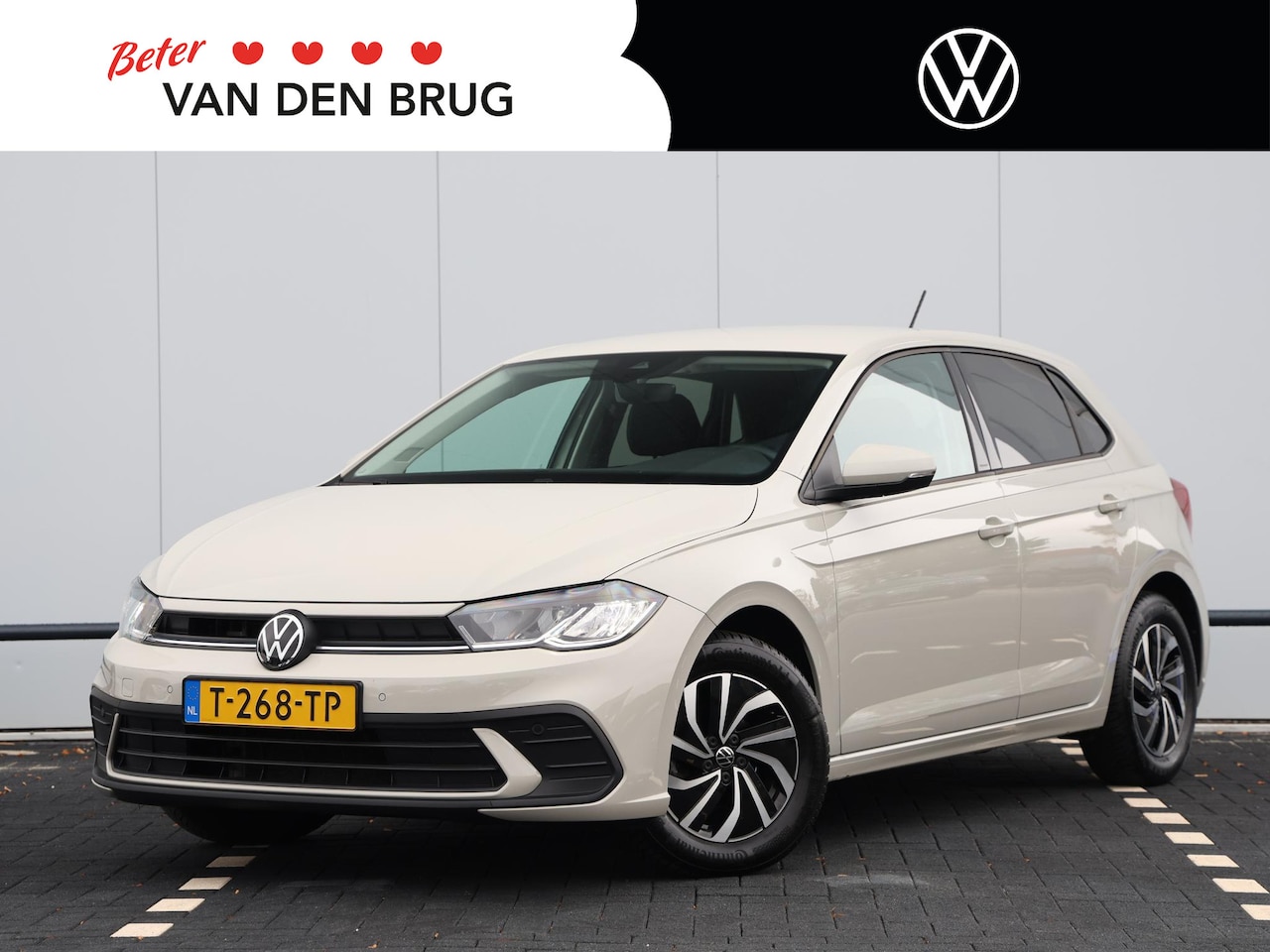 Volkswagen Polo - 1.0 TSI Life Business 95pk | LED | Navigatie | Cruise control | Camera | Stoelverwarming | - AutoWereld.nl