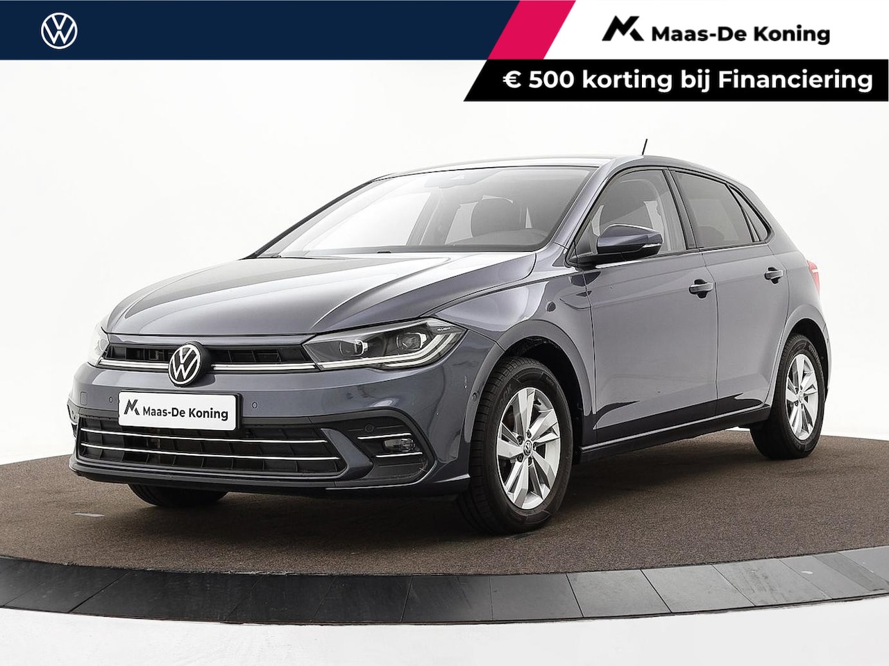 Volkswagen Polo - 1.0 TSI 95pk DSG Style · Apple/Android Car Play · Matrix LED · Stoelverwarming · ACC · Sfe - AutoWereld.nl