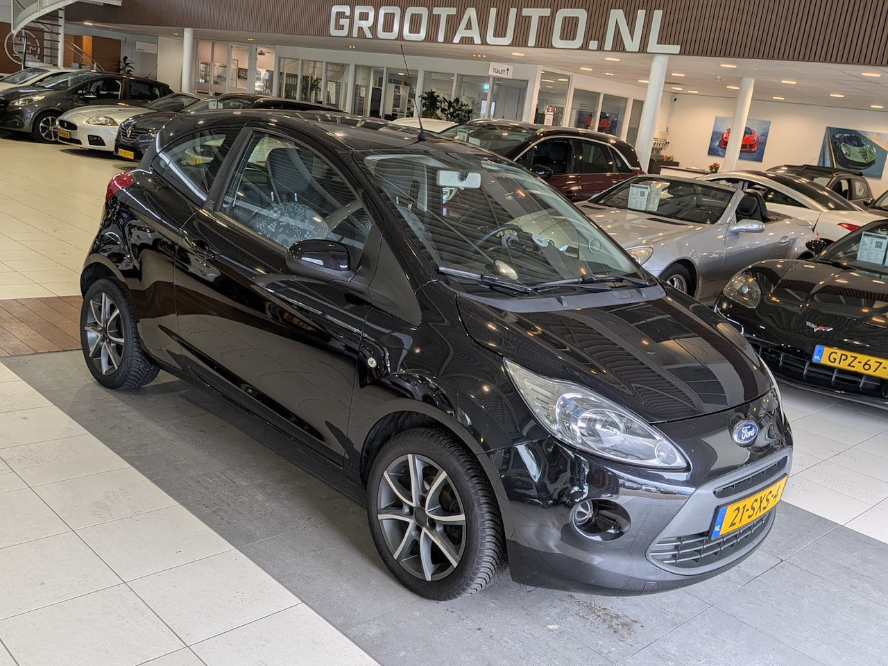 Ford Ka - 1.2 Cool & Sound start/stop Airco, Stuurbekrachtiging - AutoWereld.nl