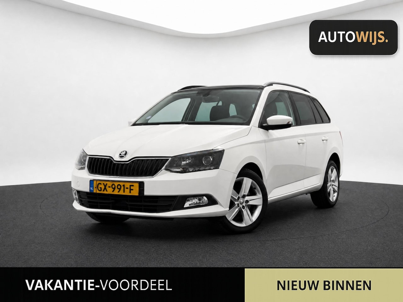 Skoda Fabia Combi - 1.2 TSI Edition|AUT|PANO|TREKHAAK|CLIMA|XENON|VOL! - AutoWereld.nl