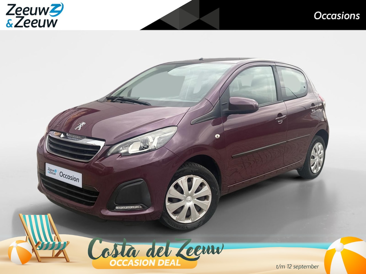 Peugeot 108 - 1.0 e-VTi Active TOP! | 12 maanden garantie | Airco | Bluetooth | Elektr. Ramen | - AutoWereld.nl