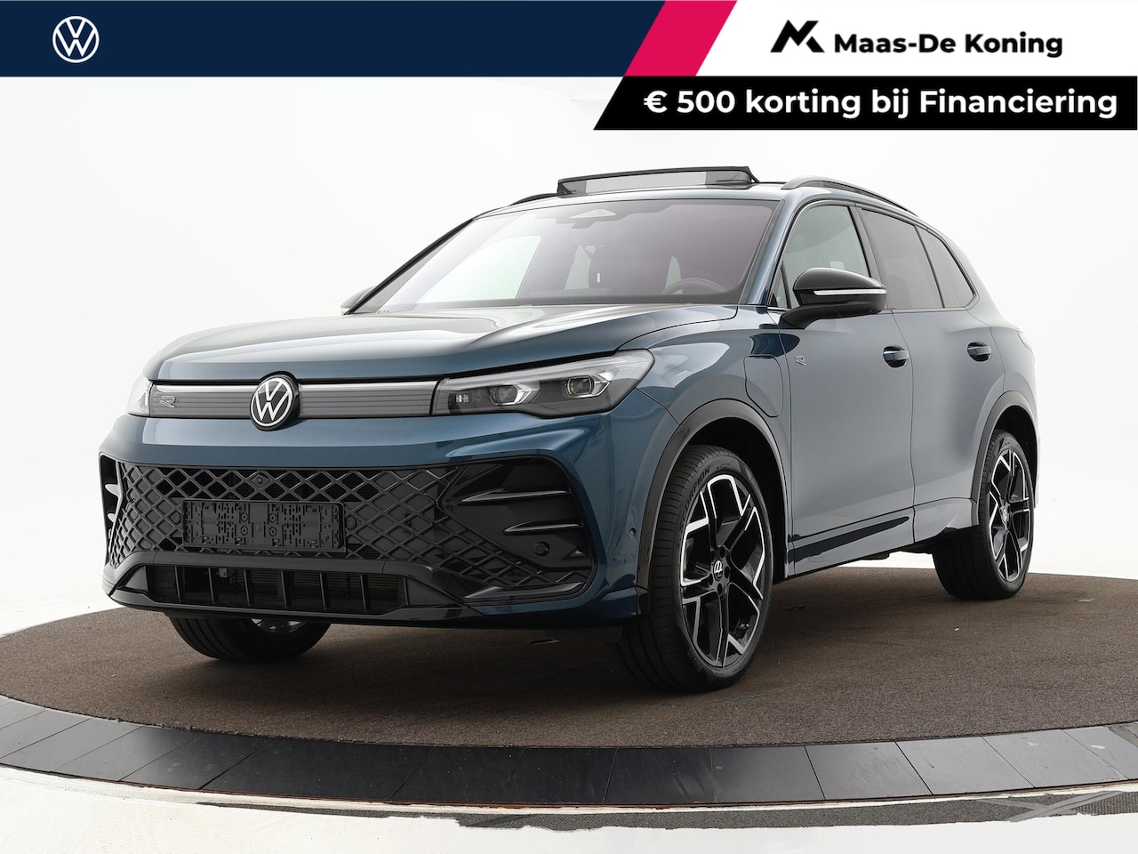 Volkswagen Tiguan - 1.5 204pk DSG eHybrid R-Line · Panoramadak · Harman Kardon · Leder · 360 Camera · Wegklapb - AutoWereld.nl