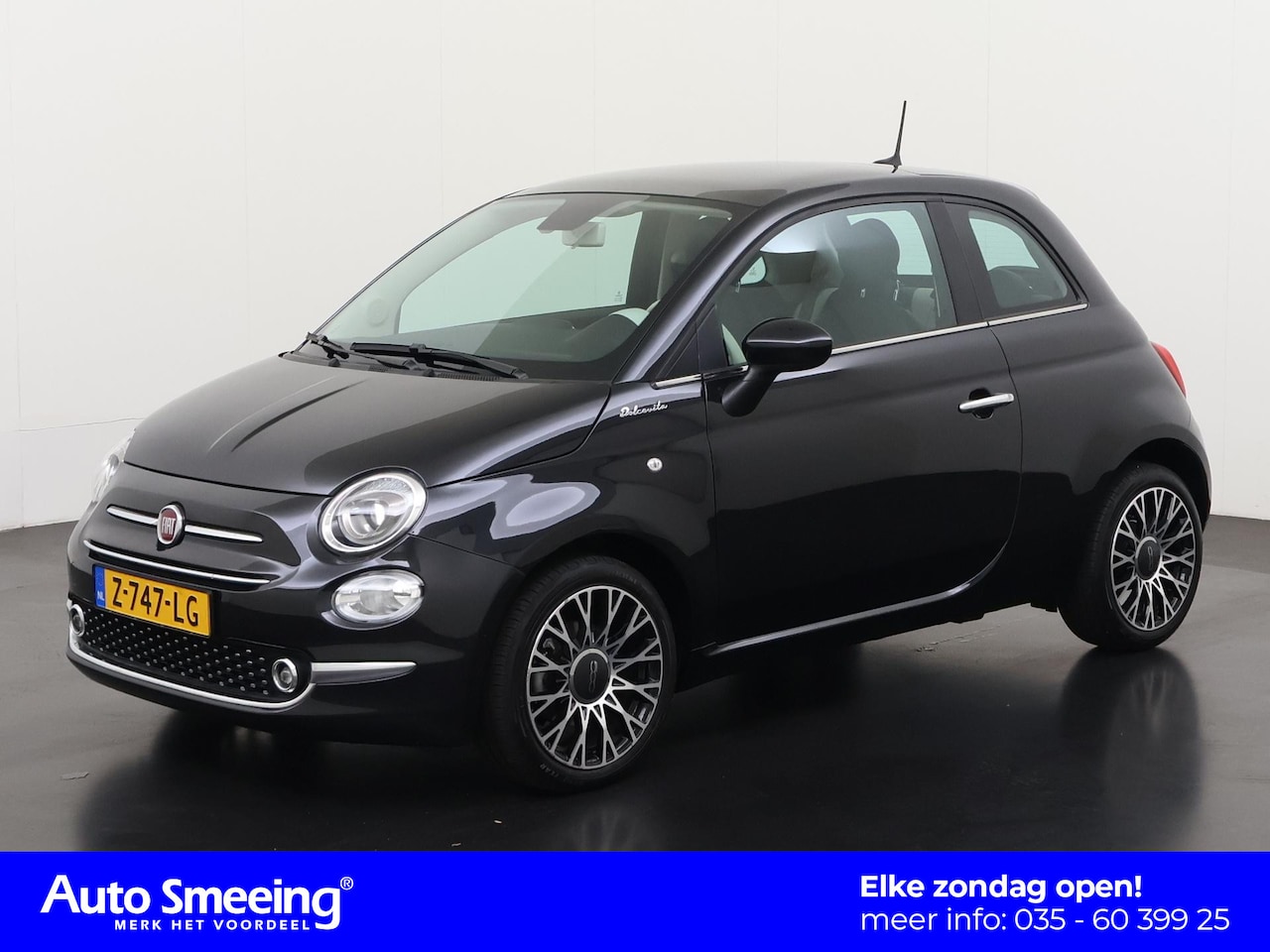 Fiat 500 - 1.0 Hybrid Dolcevita | Panoramadak | Navigatie | Digital Cockpit | Apple/Android Carplay | - AutoWereld.nl